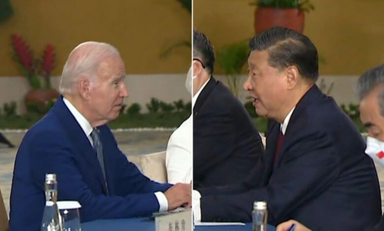 China’s Xi starts first day at G20 with a whirlwind of meetings with US allies 1 221114095239 video thumbnail biden xi bali meeting