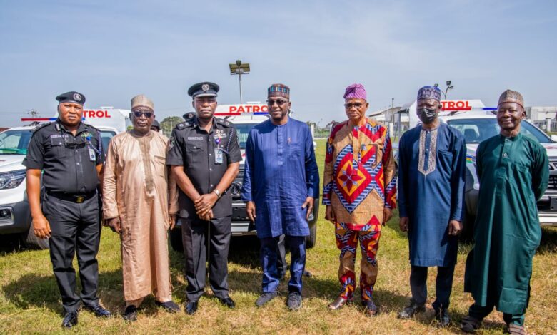 AbdulRazaq donates 10 patrol vans to police 1 Abdul