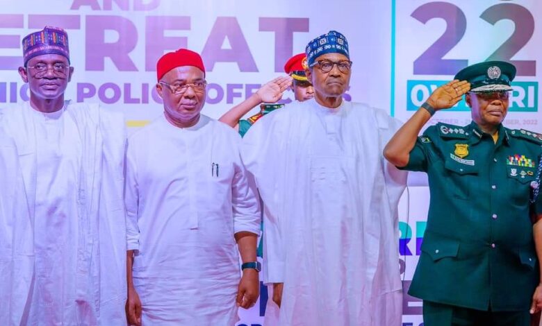 Remain politically neutral, ensure peaceful 2023 elections, Buhari charges Police 7 IMG 20221101 WA0003
