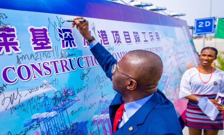 Sanwo-Olu hails completion of Lekki Deep Sea Port 7 IMG 20221101 WA0008