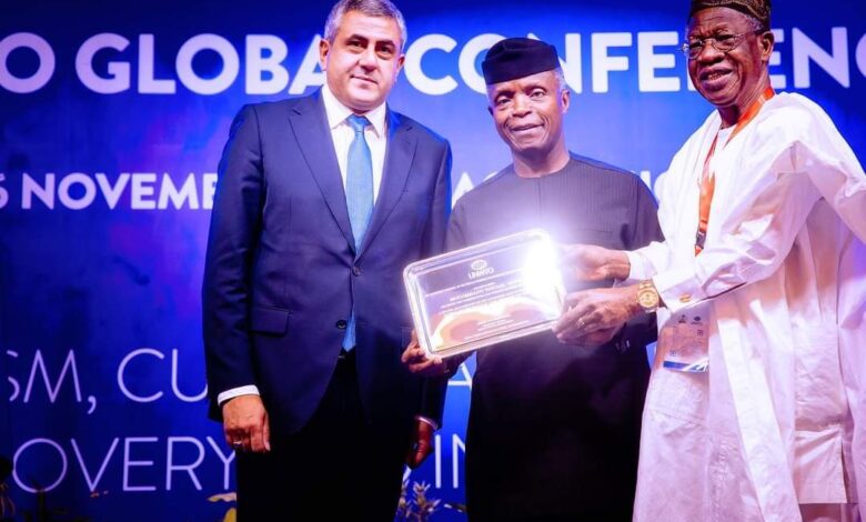 Osinbajo opens UNWTO Global conference in Lagos, says Nigeria's Afrobeat changing the world 17 IMG 20221115 WA0022