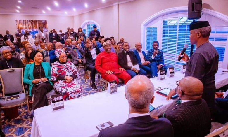 Osinbajo commends Nigerians abroad, says majority honest, hardworking, thriving 13 IMG 20221122 WA0014