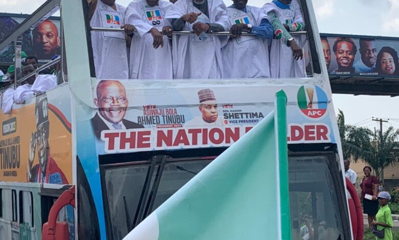 2023: Glitz, Glamour as APC holds presidential campaign rally in Lagos 5 IMG 20221126 WA0131