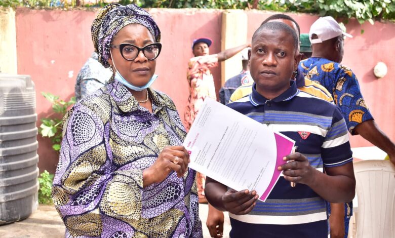 Rep, Akande-Sadipe settles medical bill for indigent constituent, empowers physically challenged 1 REP Tolulope Akande Sadipe and the Patient