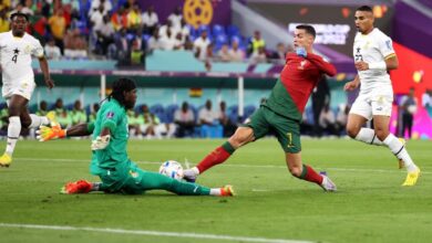 Portugal edge Ghana as Ronaldo sets another record 1 Ronaldo Ghana chance