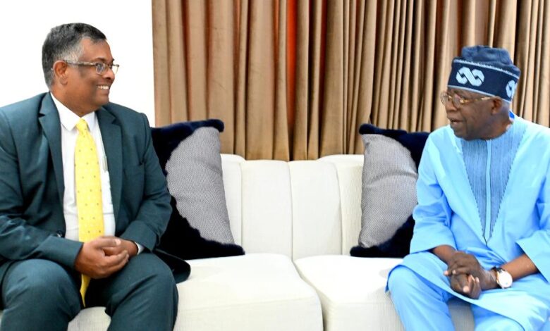 PHOTO NEWS: Indian High Commissioner visits Tinubu 3 Tinubu 2 1