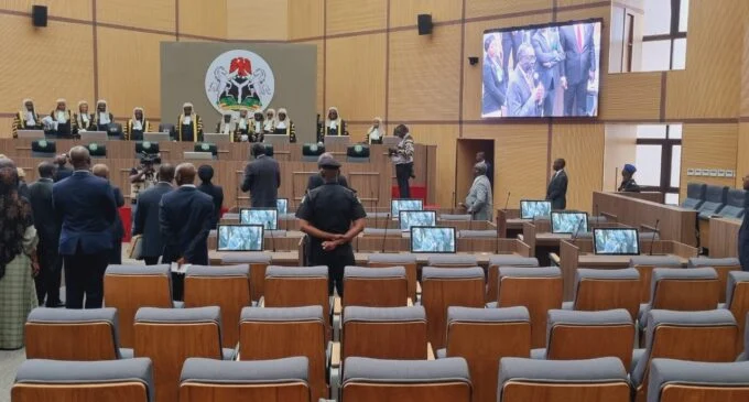 NJC delivers retrofitted courtroom for Supreme Court 1 WhatsApp Image 2022 11 30 at 12