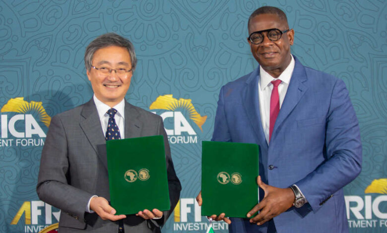 KEIZAI DOYUKAI, African Development Bank Group sign letter of intent to strengthen cooperation and business ties between Japan and Africa 1 aif2022 japan signing a1