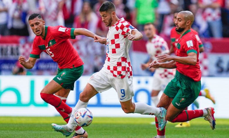 Morocco, Croatia play out third World Cup stalemate 1 skysports croatia morocco andrej kramaric 5975493