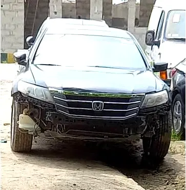 LASTMA recovers pump-action rifle in impounded vehicle, driver flees 1 vb