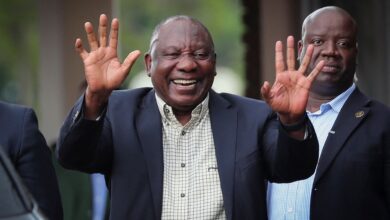 South Africa's Ramaphosa hits back as party backs him over 'Farmgate' scandal 8 6XS5J7FFAVOJ3DX2ZP2NVTOW24