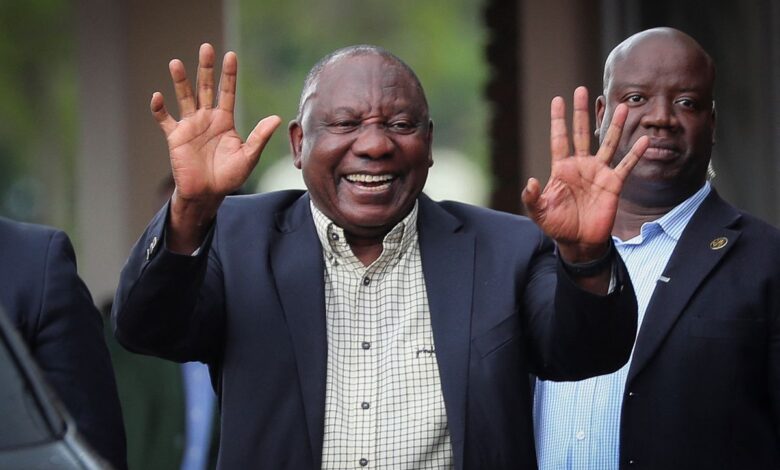 South Africa's Ramaphosa hits back as party backs him over 'Farmgate' scandal 1 6XS5J7FFAVOJ3DX2ZP2NVTOW24