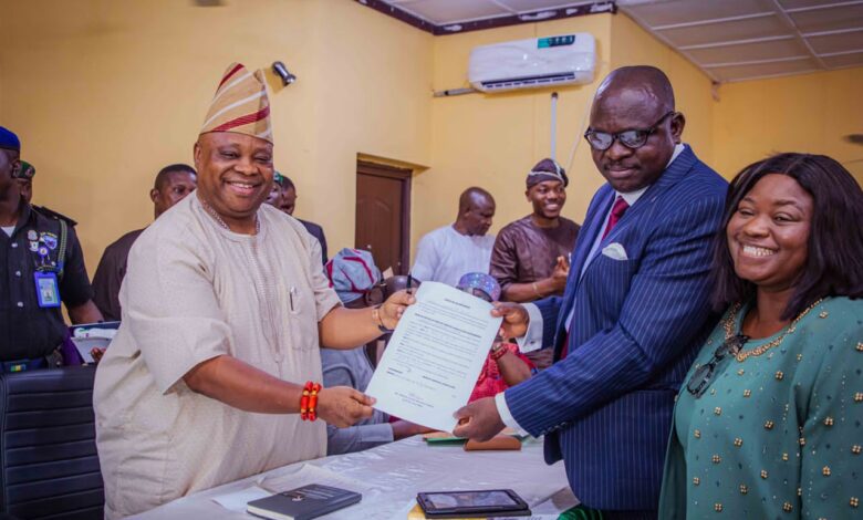 Adeleke assures Osun workers of improved welfare 1 Adeleke 2