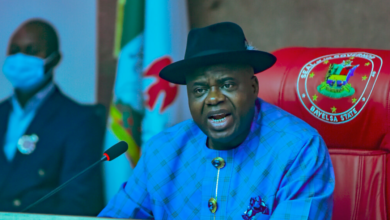 APC accuses PDP of using FG’s palliatives to bribe voters in Bayelsa 4 Bayelsa State governor Douye Diri 5