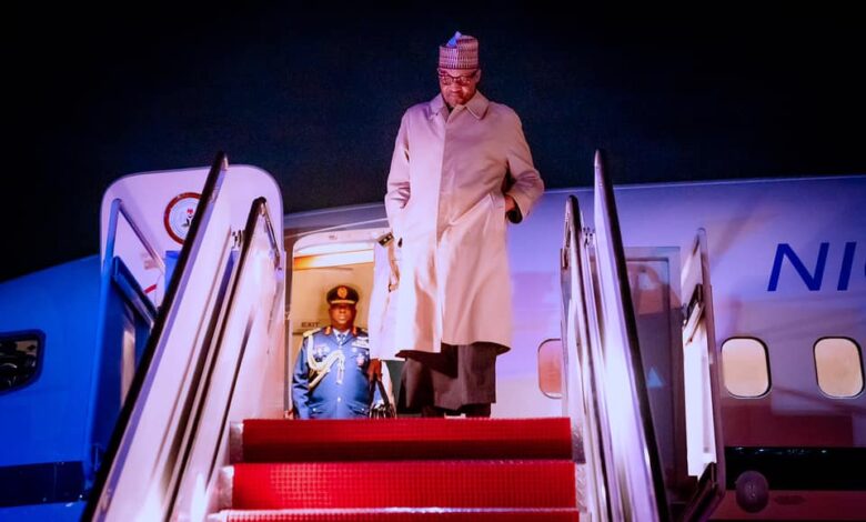 PHOTO NEWS: Buhari arrives Washington for US-Africa Leader's Summit 9 Buhari Washington