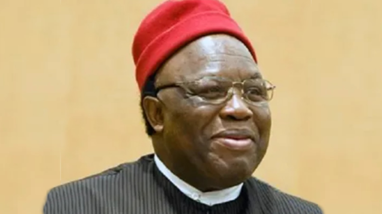 Buhari mourns Ohaneze President General, Obiozor 1 George Obiozor 1