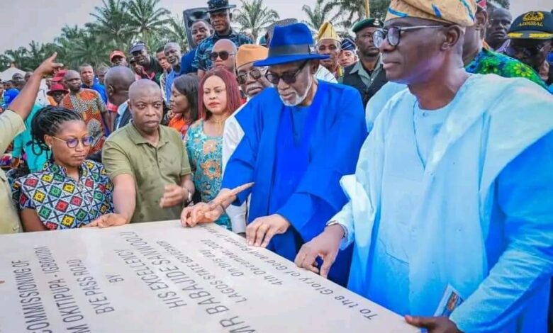 Sanwo-Olu commissions 10km Okitipupa-Igbokoda by-pass 5 IMG 20221204 WA0030