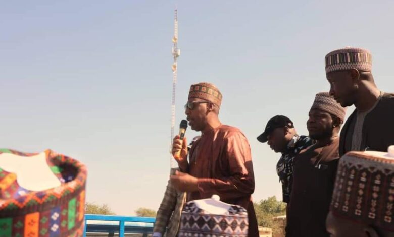 Zulum visits Borno refugees in Niger Republic displaced by flood from Malam-Fatori 9 IMG 20221205 WA0010
