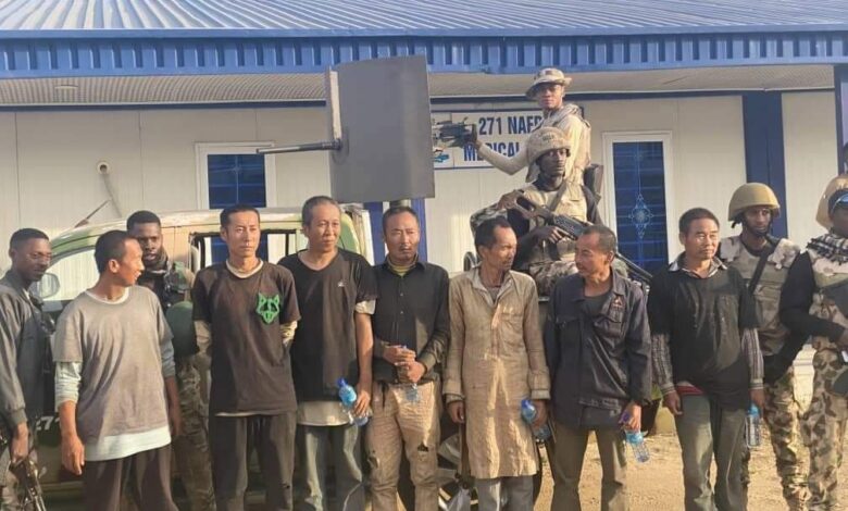 NAF Special Forces rescue 7 kidnapped Chinese citizens 1 IMG 20221218 WA0011