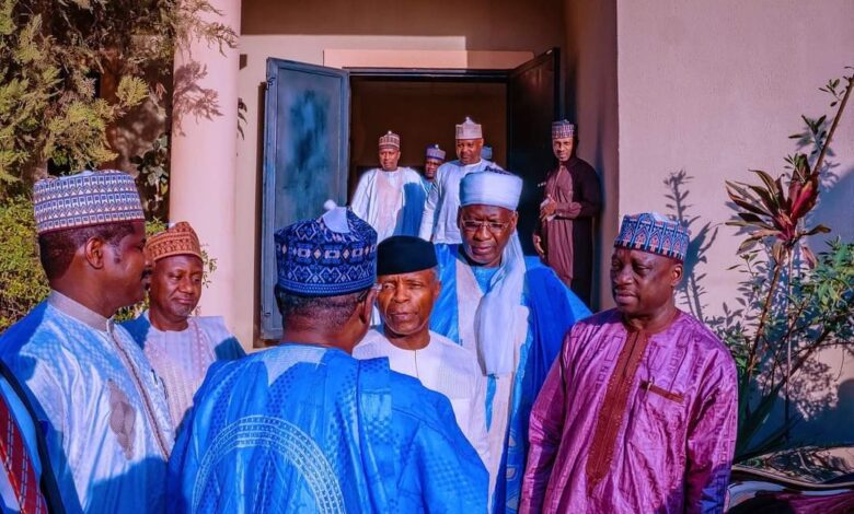 Osinbajo in condolence visit to Shehu Malami's family 11 IMG 20221222 WA0019