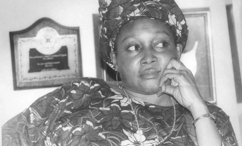 Kudirat Abiola's children slam $10m suit on FG over failure to protect mother 1 Kudirat Abiola