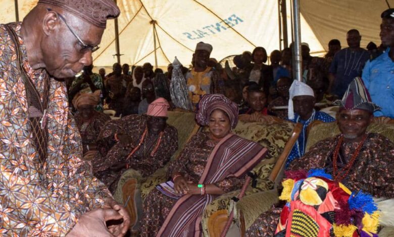 Obasanjo spends 15m on ancestral community school 1 OBJ