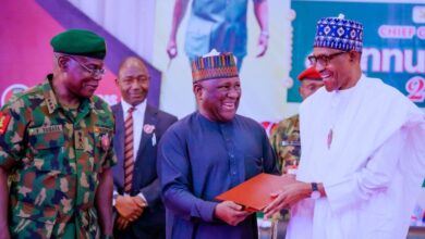 Accolades as Buhari presents another award to BUA Chairman, Abdul Rabiu 5 abc
