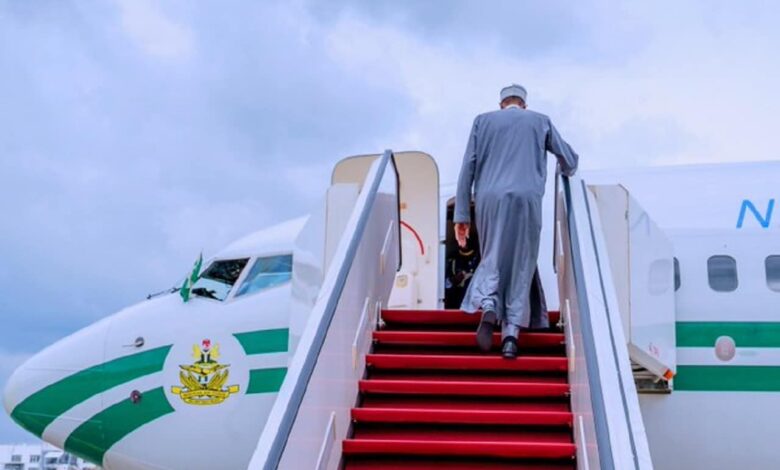 Buhari departs