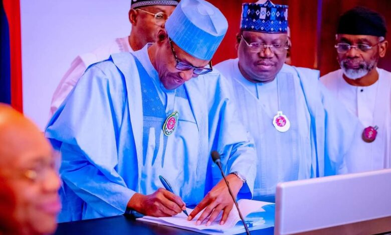 PHOTO NEWS: Buhari signs 2023 budget into law 13 FB IMG 1672745675540