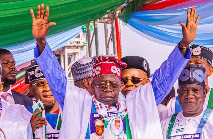 I have no friction with President Buhari, Tinubu tells APC supporters in Zamfara 1 Fnl3AQ9WQAAulfc