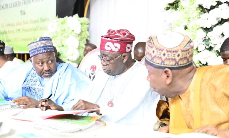 PHOTO NEWS: Tinubu holds town hall meeting with North West Muslim leaders 9 IMG 20230103 WA0012