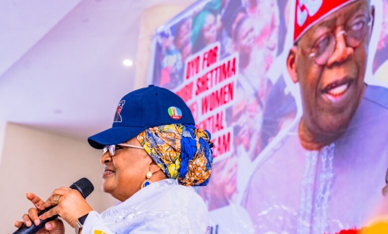 PHOTO NEWS: Ajimobi's wife mobilises support for Tinubu-Shettima in Oyo State 5 IMG 20230106 WA0003