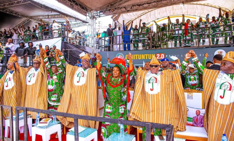 G-5 governors fail to name preferred presidential candidate at Makinde's campaign flag-off 9 IMG 20230106 WA0031