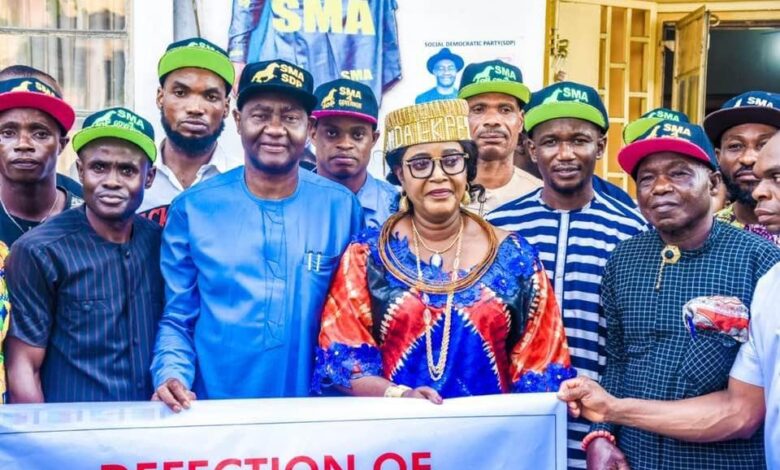 PDP members defect to SDP in Rivers 1 IMG 20230109 WA0026