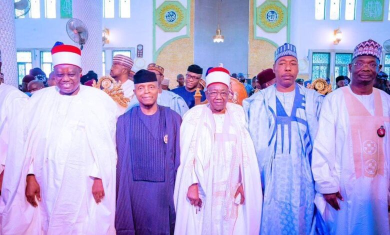 PHOTO NEWS: Osinbajo, Adamu, others attend wedding of Shehu of Borno's daughter 11 IMG 20230114 WA0016