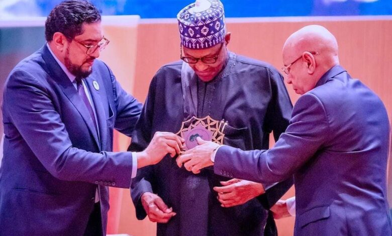 Buhari receives award for peace in Africa, lists conditions for future harmony 7 IMG 20230117 WA0063