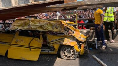 Nine die as container falls on passenger bus in Lagos 4 IMG 20230129 WA0072