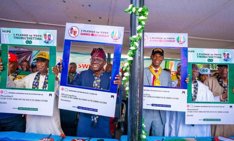 Kwara trader groups in Lagos, fashion designers mobilise for Sanwo-Olu, Tinubu 5 IMG 20230131 WA0002