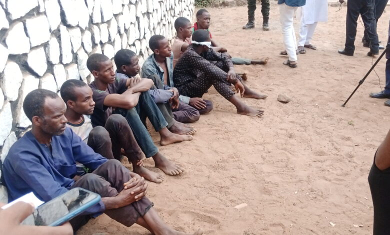 Police parade eight suspected kidnappers, two others in Ilorin 1 IMG 20230123 171533 753