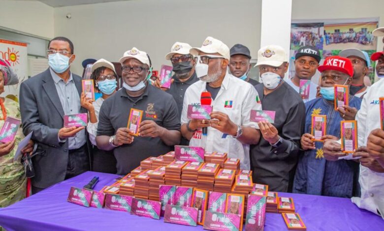 Ondo refutes allegation of planning to sell chocolate factory for under N10m 1 Rotimi Akeredolu commissions Brandspurng Sunshine Chocolate Factory in Idanre Photos2 1200x900 1
