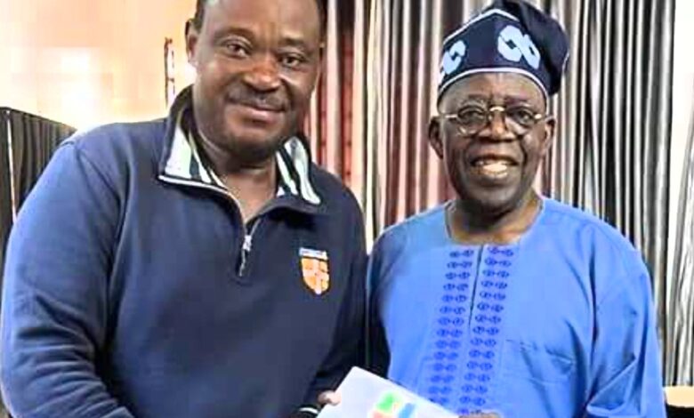 Jimoh Ibrahim welcomes Tinubu to Akure, assures of massive vote harvest in Ondo 1 Screenshot 20221214 112652 1