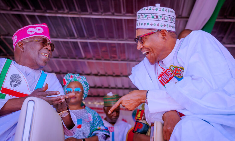 Buhari never said he won't hand over to Tinubu - Presidency 1 Tinubu Buhari