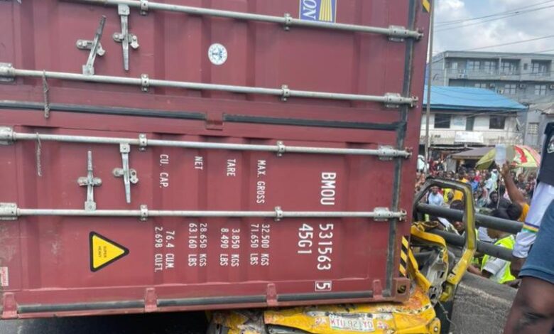 Another container falls in Lagos, kills two 1 WhatsApp Image 2023 01 29 at 3.37.36 PM