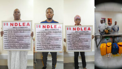 General Overseer, theology student arrested over Dubai-bound meth, skunk 8 1 go