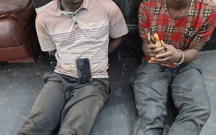 Two cousin arrested for murder, armed robbery 1 Cousins