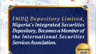 FMDQ Depository becomes member of International Securities Services Association 4 FMDQ Depository Joins International Securities Services Association