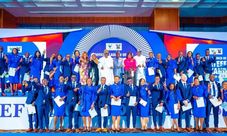 Sanwo-Olu inducts 30 pioneer fellows into Jakande Leadership Academy 1 IMG 20230212 WA0032