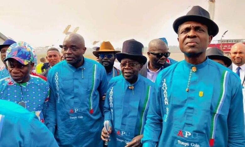 In Rivers, Tinubu harps on unity, non-violence 1 IMG 20230215 WA0042