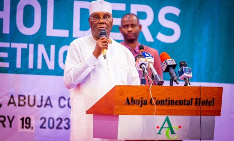 PHOTO NEWS: Atiku meets Rivers State PDP stakeholders in Abuja 11 IMG 20230220 WA0000