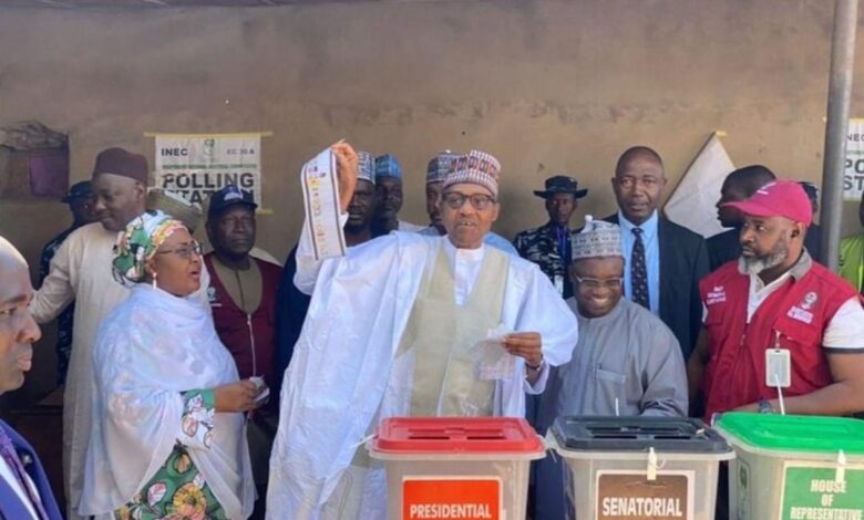 PHOTO NEWS: Buhari votes in Daura 3 IMG 20230225 WA0035